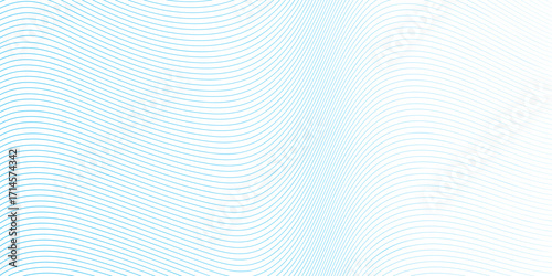 Vibrant abstract colourful wave lines on dark background | Network connection | Bigdata | Cyan wave of illumination in futuristic | Minimalistic abstract background with lines