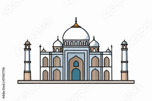 vector illustration of old houses