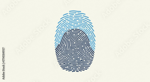 Fingerprint identification security authentication biometric scan unique identity personal access control system 100