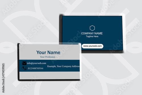 business card template