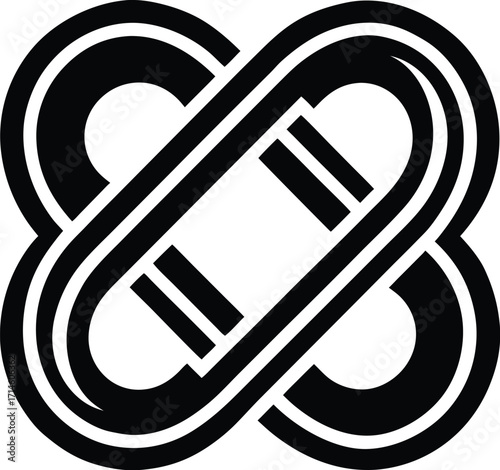 Adinkra Symbol Dwennimmen Ram Horns Strength Humility Symbolism African Culture Graphic Design