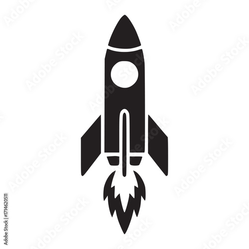 Illustration of a rocket the rocket is a missile, spacecraft, aircraft, or other vehicle propelled by a rocket engine