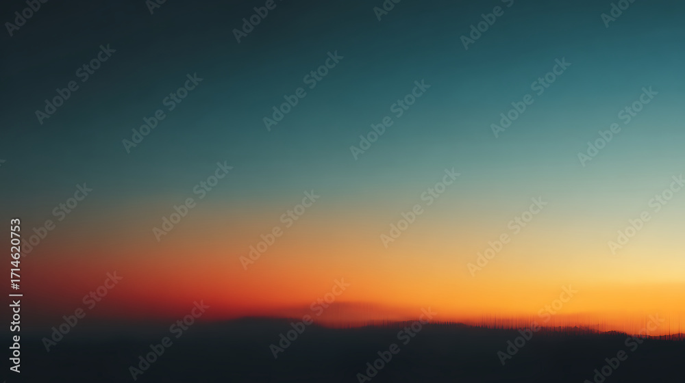 Obraz premium Sunset gradient background