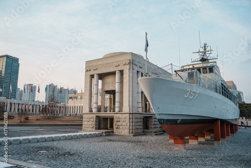Patrol Boat 357 Display, War Memorial of Korea, Seoul