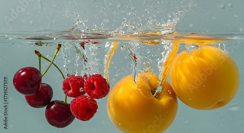 water, splash, food, red, fruit, fresh, tomato, vegetable, drop healthy bubble splashing pepper falling liquid ripe vegetables isolated aqua clean white wet freshness nature green