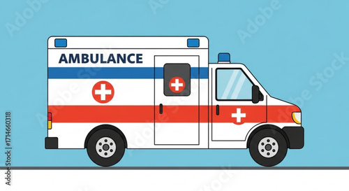 Ambulance emergency vehicle medical transport healthcare service hospital urgent care first responder 100