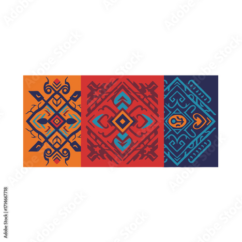 indigenous peoples day, International Day of the World's Indigenous People, vector illustration