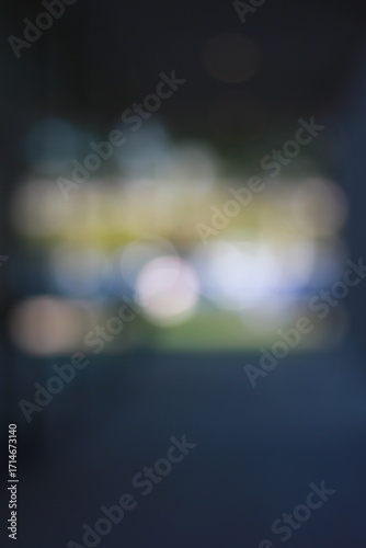 A dreamy view of a modern column on a building with room for text.