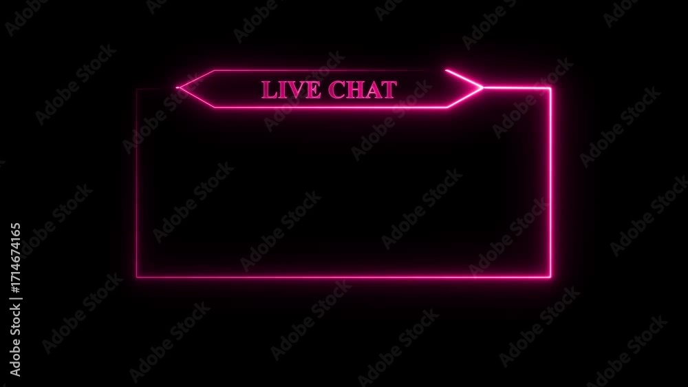 live streams with this animated neon intermission overlay Neon Sign ...