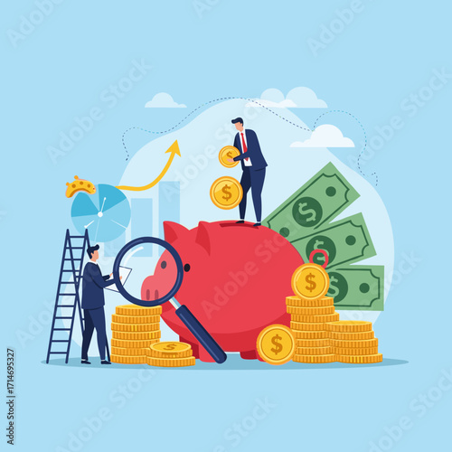 Financial growth and investment strategy for future wealth creation.