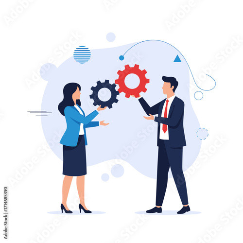 Teamwork and collaboration are essential for business success and achieving common goals.