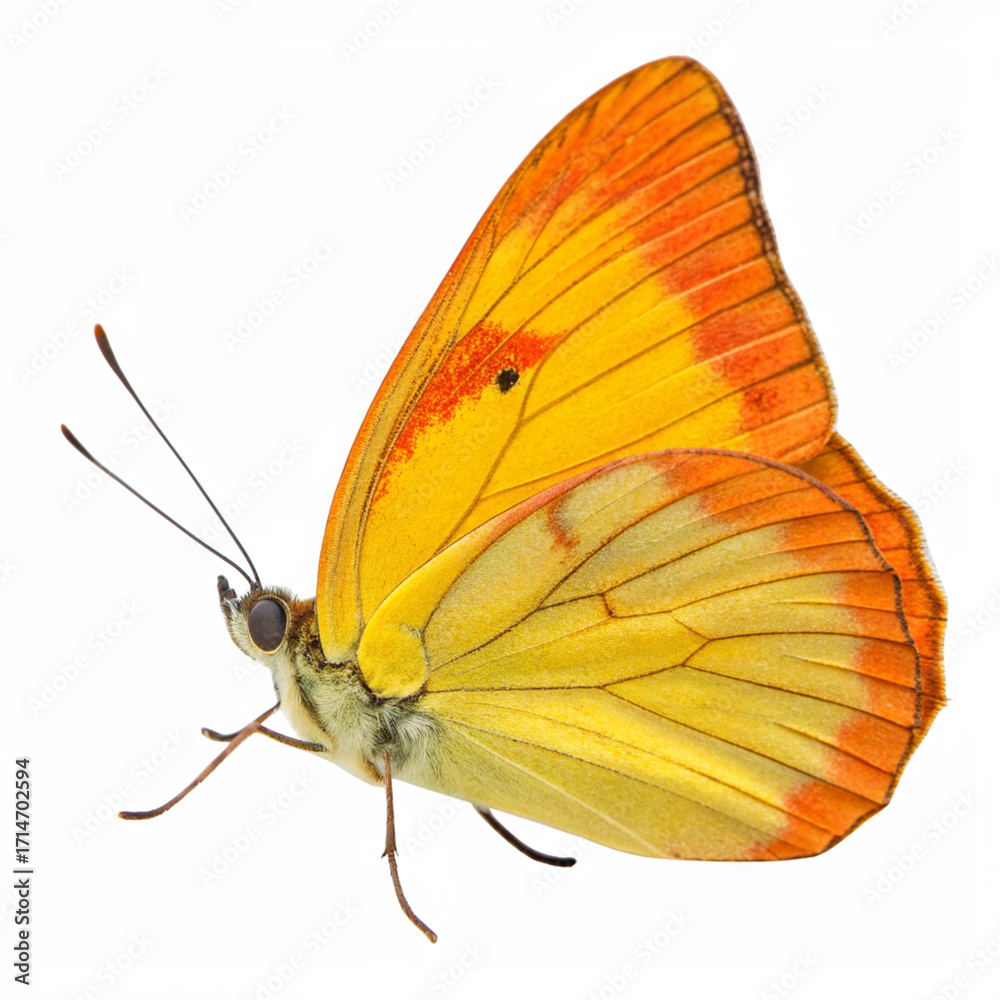 Obraz premium PNG of Orange-Tipped Butterfly – Ideal for Spring and Summer Themes