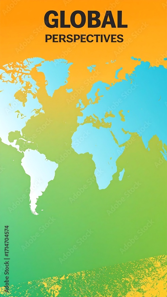 Obraz premium World map graphic design