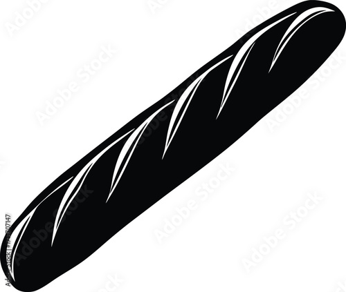 black and white feather
