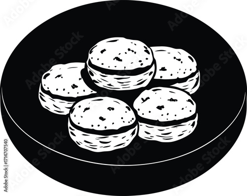 black and white poker chips
