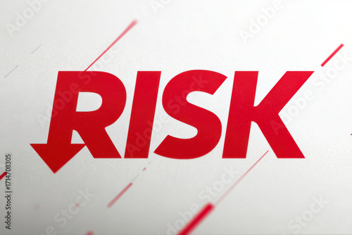 Decreasing Risk concept: bold red text with an arrow pointing down suggests a reduction in potential dangers.