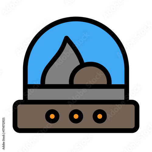 Space Colony Dome Icon