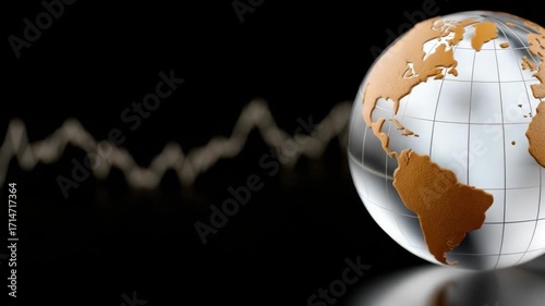 Exploring global trends in economics and growth through an engaging visual representation of the world and data analysis