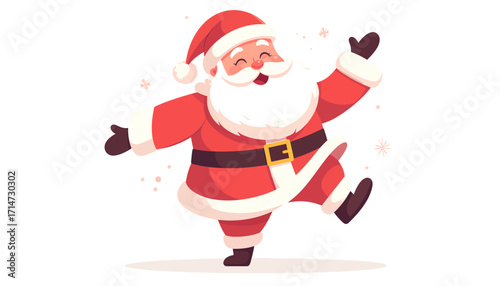 santa claus with gift