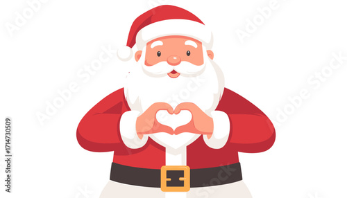 santa claus with gift
