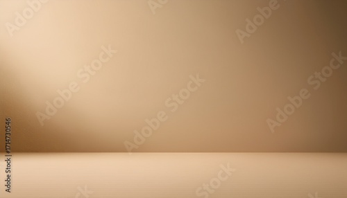 Soft Beige Background With Gentle Gradient Creates Calm And Minimalistic Atmosphere Suitable For Design Or Presentation Use