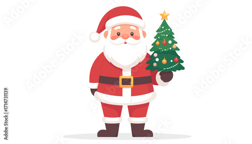 santa claus with gifts