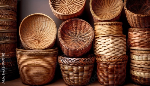 Artistic Basketry With Rich Textures