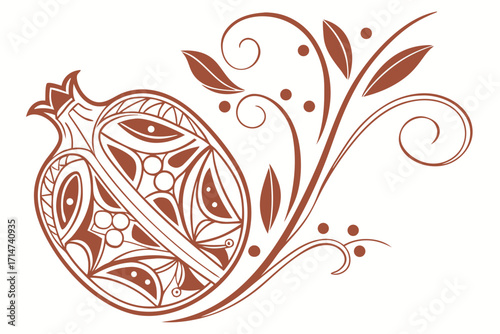 abstract floral ornament