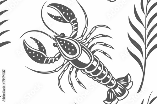 black and white fish
