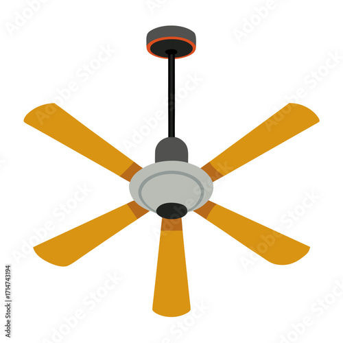  new style colorful electric celling fan, hanging fan, table fan, rechargeable fan silhouette vector icon on white background