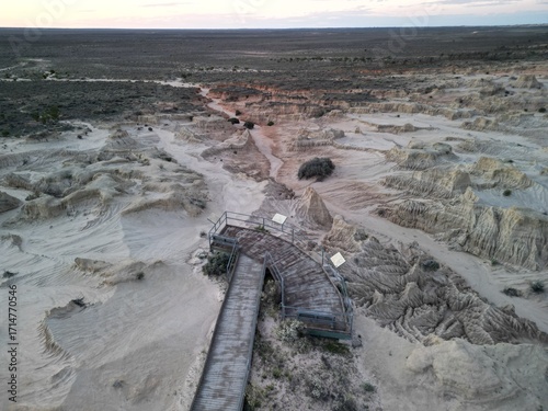Valokuva mungo national park, aerial