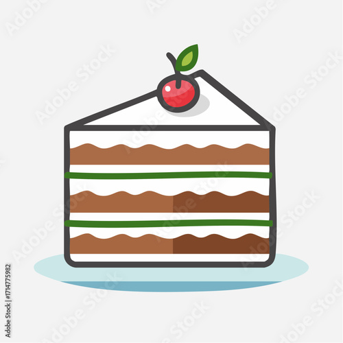 cake with cherry