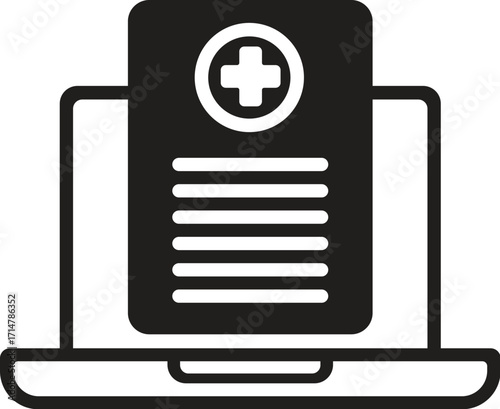 medical card vector illustration