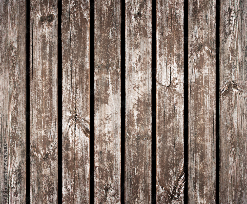 Fototapeta premium Old wooden planks background. Stock photo