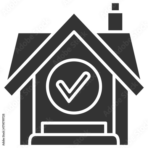 Housing Glyph Icon