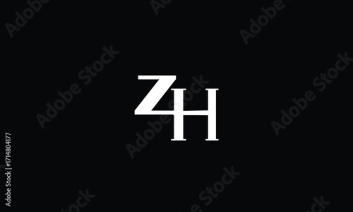ZH,HZ,Z,H,H,Z abstract, letters, logo, monogram, style, symbols, ambitions, icons, 

