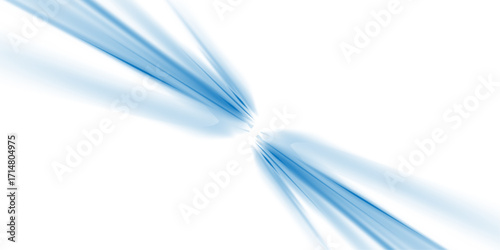 PNG curved motion streak with blue trail and glowing line across the dark road, as the laser beam breaks into light and a bright tail forms the main moving line PNG