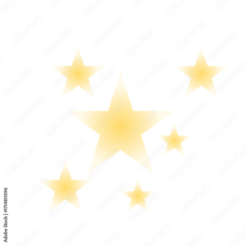 Obraz premium Star Transparent Element