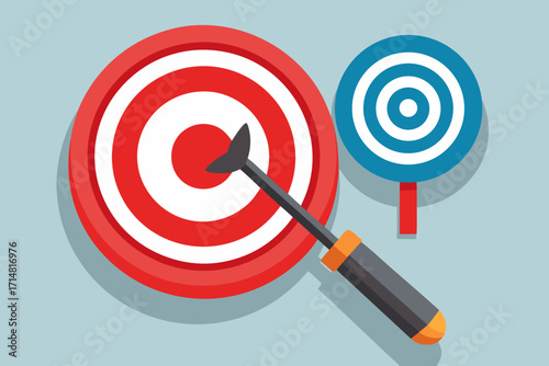 dart hitting target