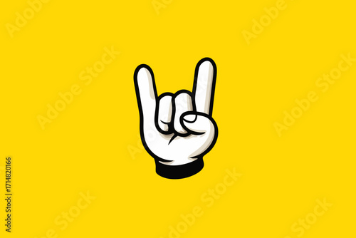 vector hand sign