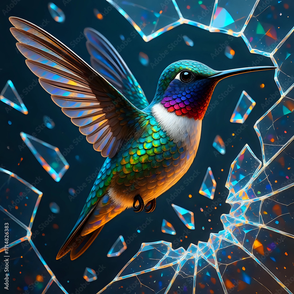 Fototapeta premium Bird of paradise