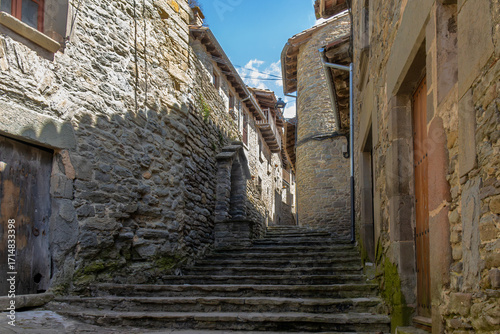 Photography Photograph of the charming medieval village of Rupit