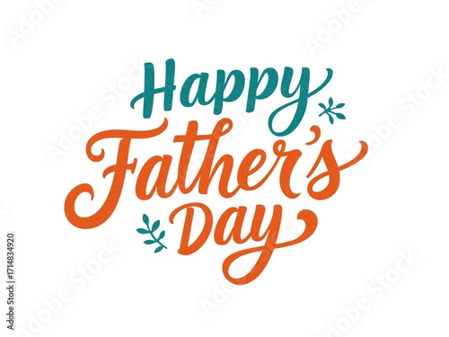 Handlettering Happy Father's Day