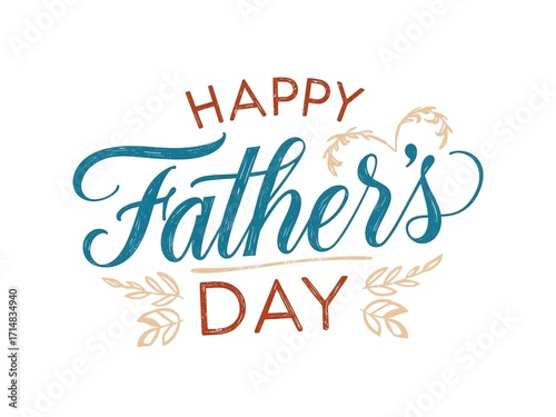 Handlettering Happy Father's Day