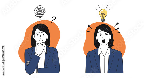 Understanding a problem versus finding a solution and experiencing an idea.