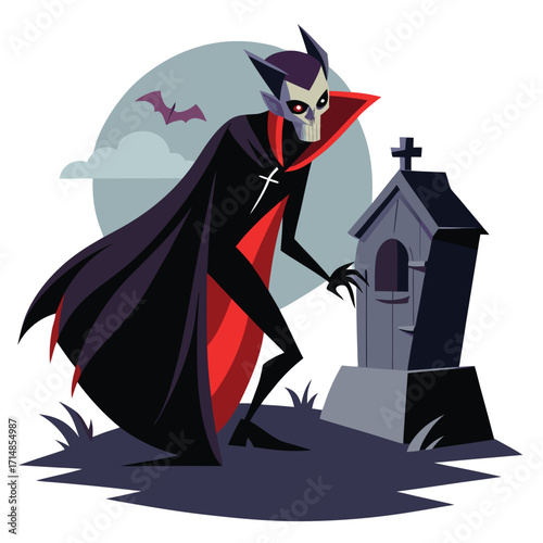 Vampire Graveyard Scene