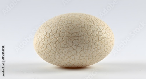 Cream colored bird egg