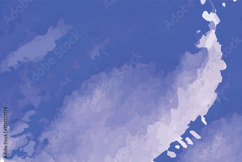 Subtle blue gradient blending creates an abstract watercolor pattern across the entire image
