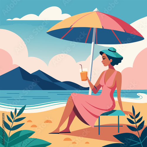 Relaxing Beach Day
