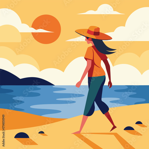 Sunset Beach Stroll